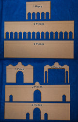 Middle Eastern City Walls - 28MMDF084 (Online Order Only)