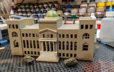 6mm WWII Government Building - 285CSS034-2 (Online Order Only)