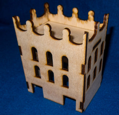 Middle East Three Story Building (MDF) - 15MMDF024 (Online Order Only)
