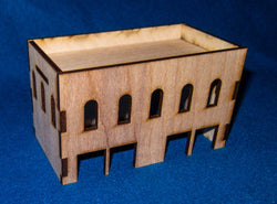 Middle East Two Story Building (MDF) - 15MMDF021 (Online Order Only)