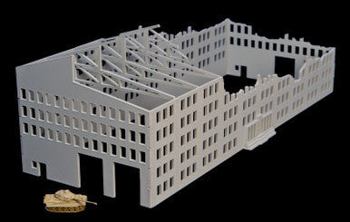 28mm Stalingrad Factory, Ruined - 28MMDF081 (Online Order Only)