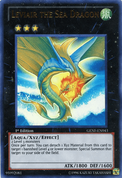 Leviair the Sea Dragon [GENF-EN043] Ultra Rare (ONLINE ORDER ONLY)