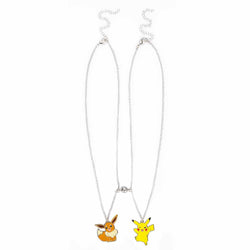 Pikachu & Eevee Pokemon Magnetic Necklace Set (Online Order Only)
