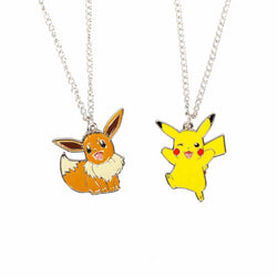Pikachu & Eevee Pokemon Magnetic Necklace Set (Online Order Only)