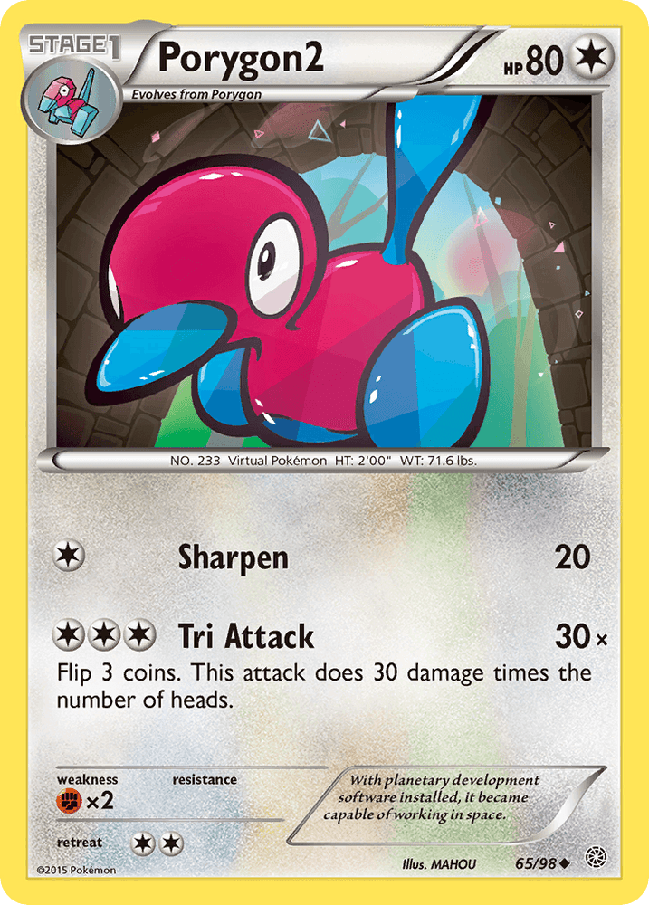 Porygon2 (65/98) [XY: Ancient Origins] (Online Only)