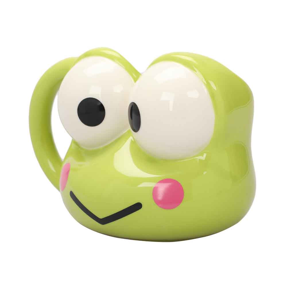 Keroppi (Hello Kitty & Friends) Sanrio Sculpted Ceramic Mug (Online Order Only)
