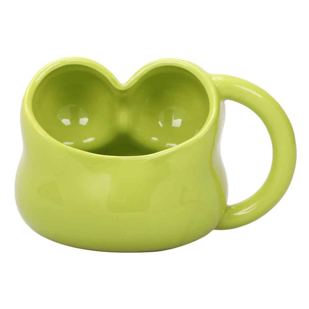 Keroppi (Hello Kitty & Friends) Sanrio Sculpted Ceramic Mug (Online Order Only)