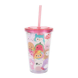 Squishmallows 16oz Acrylic Travel Cup with Straw (Online Order Only)