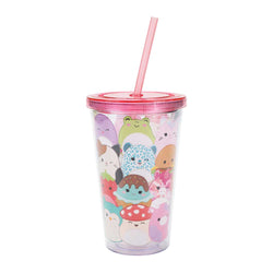 Squishmallows 16oz Acrylic Travel Cup with Straw (Online Order Only)