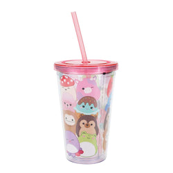 Squishmallows 16oz Acrylic Travel Cup with Straw (Online Order Only)