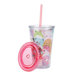 Squishmallows 16oz Acrylic Travel Cup with Straw (Online Order Only)