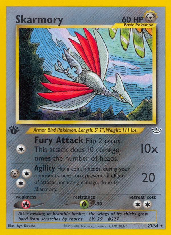 Skarmory (23/64) [Neo Revelation 1st Edition] (Online Only)