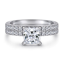 The Emma - Silver Wedding Ring Set (ONLINE ORDER ONLY)