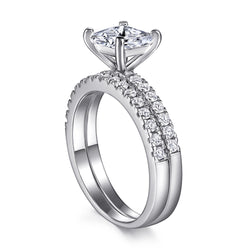 The Emma - Silver Wedding Ring Set (ONLINE ORDER ONLY)