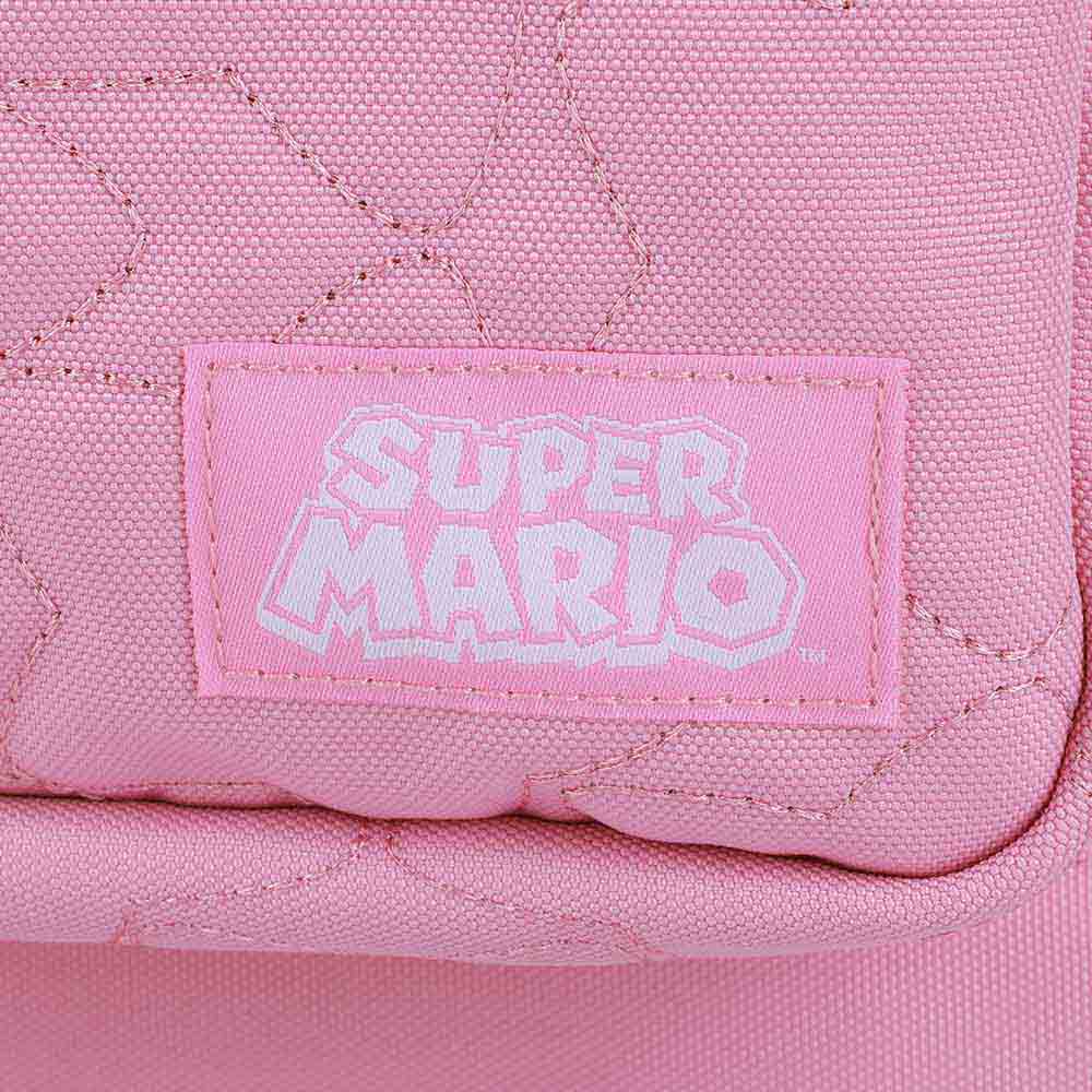 Princess Peach Super Mario Quilted Laptop Backpack (Online Order Only)