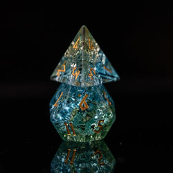 Calypso Shattered Glass Dice Set (ONLINE ORDER ONLY)