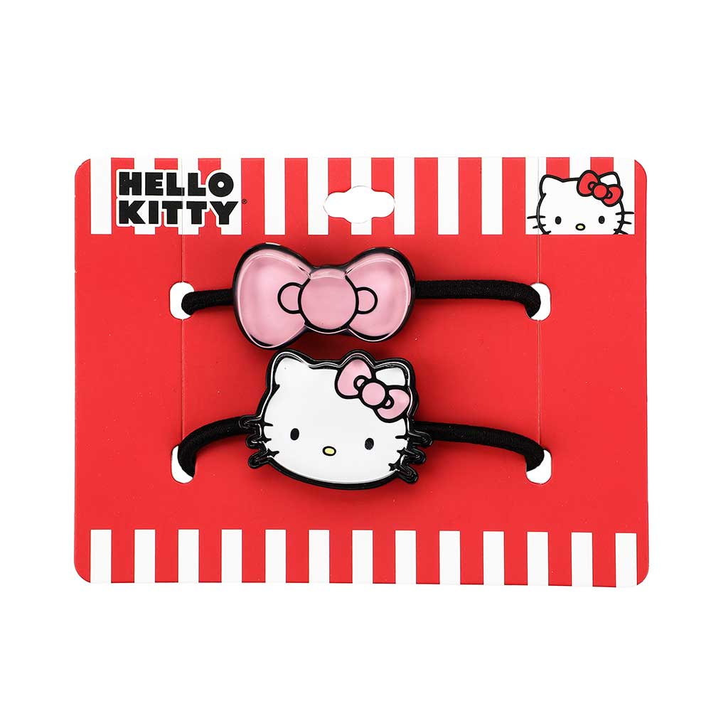 Hello Kitty Resin Ponytail Holder 2 Pack (Online Order Only)