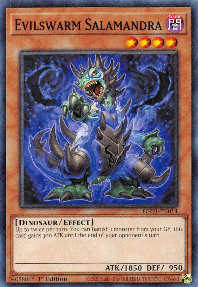 Evilswarm Salamandra [EGO1-EN014] Common (ONLINE ORDER ONLY)