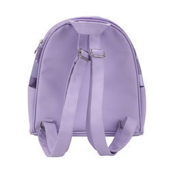 Kuromi Checkered Peekaboo Heart Purple Clear Mini Backpack (Online Order Only)