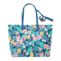 Disney Stitch Tropical Floral Tote (Online Order Only)