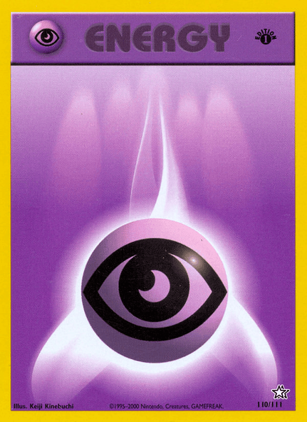 Psychic Energy (110/111) [Neo Genesis 1st Edition] (Online Only)