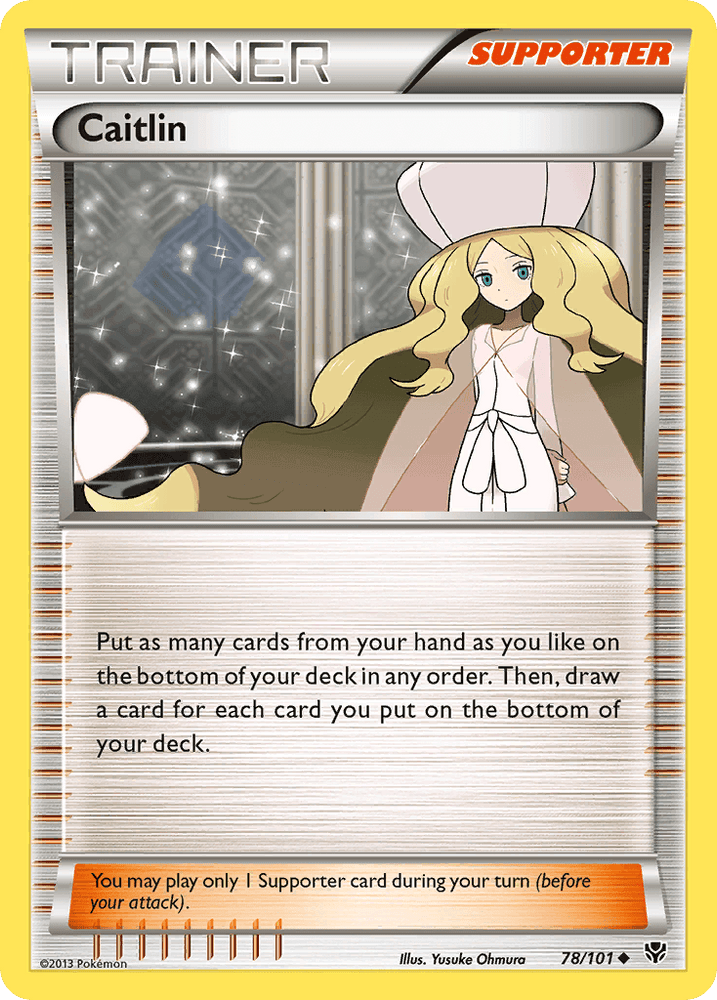 Caitlin (78/101) [Black & White: Plasma Blast] (Online Only)
