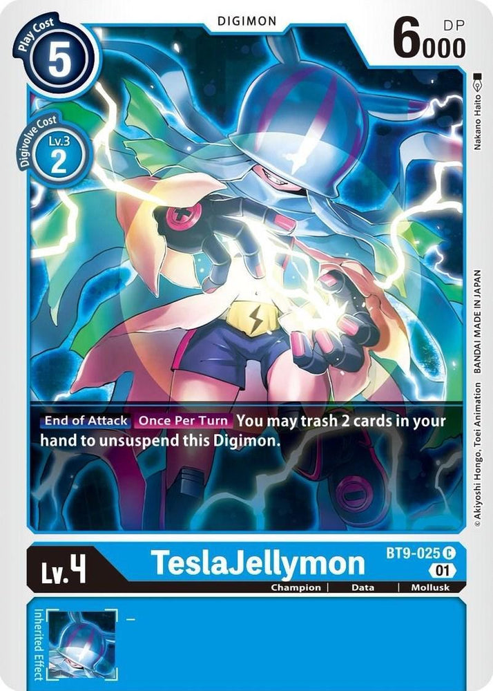 TeslaJellymon [BT9-025] [X Record] (ONLINE ORDER ONLY)