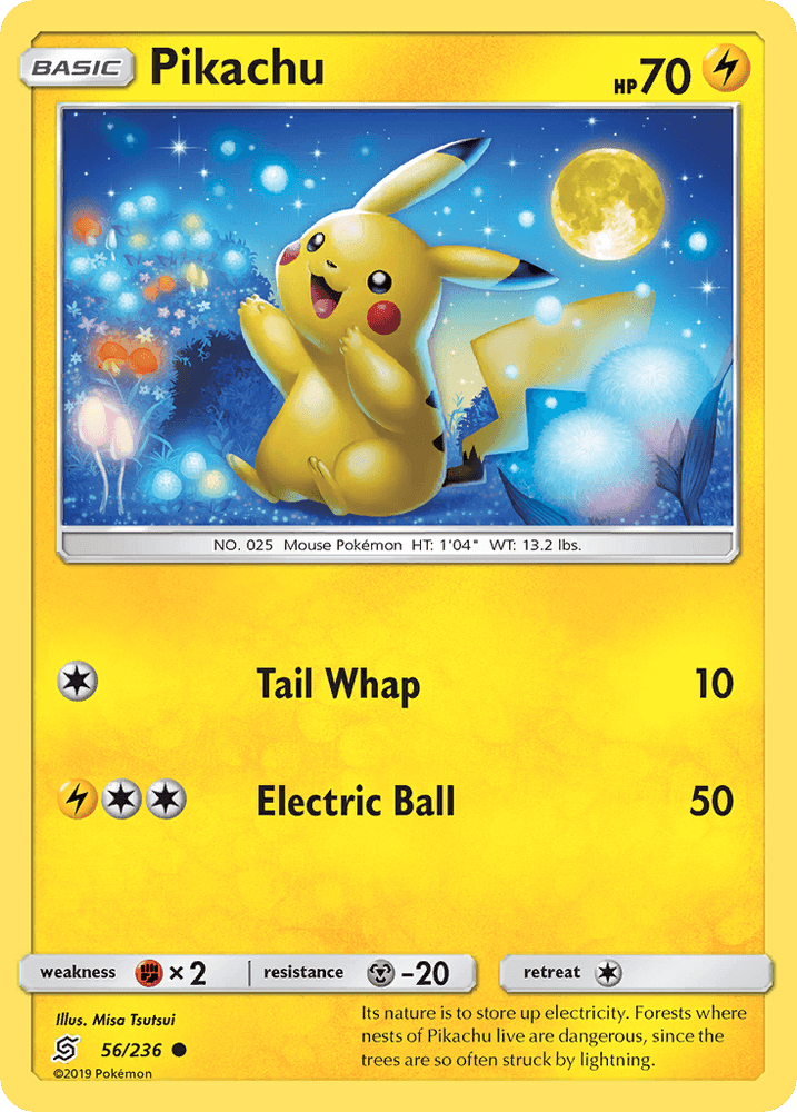 Pikachu (56/236) [Sun & Moon: Unified Minds] (Online Only)