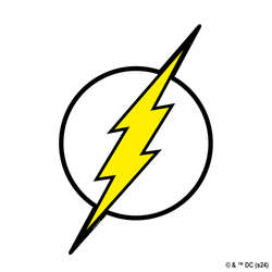 The Flash Logo Wooden Jigsaw Puzzle (Online Order Only)