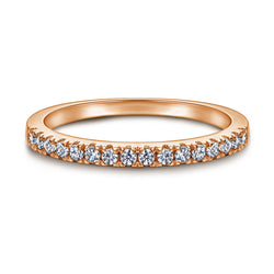 The Victoria - 18kt Rose Gold Wedding Ring Set (ONLINE ORDER ONLY)