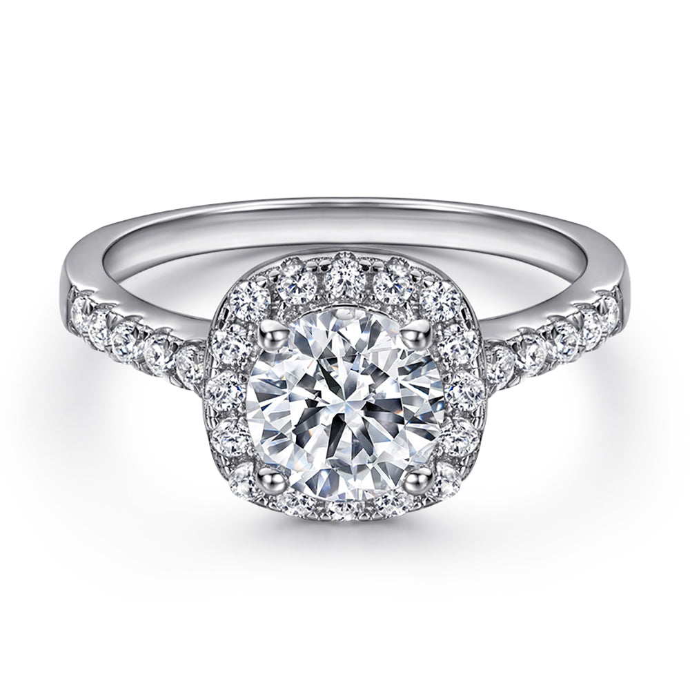 The Victoria - Silver Wedding Ring Set (ONLINE ORDER ONLY)