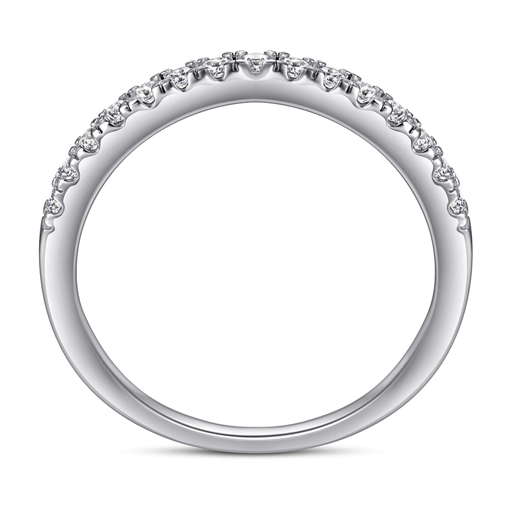 The Victoria - Silver Wedding Ring Set (ONLINE ORDER ONLY)