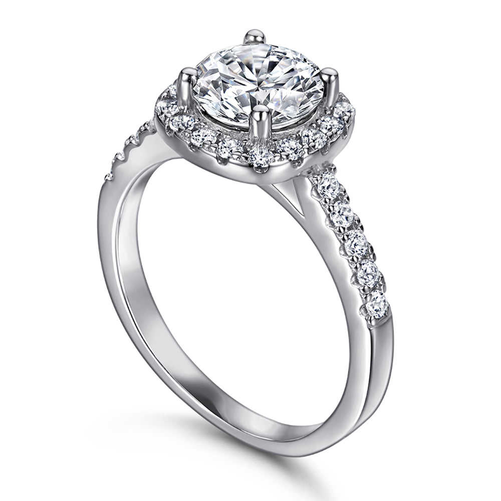 The Victoria - Silver Wedding Ring Set (ONLINE ORDER ONLY)