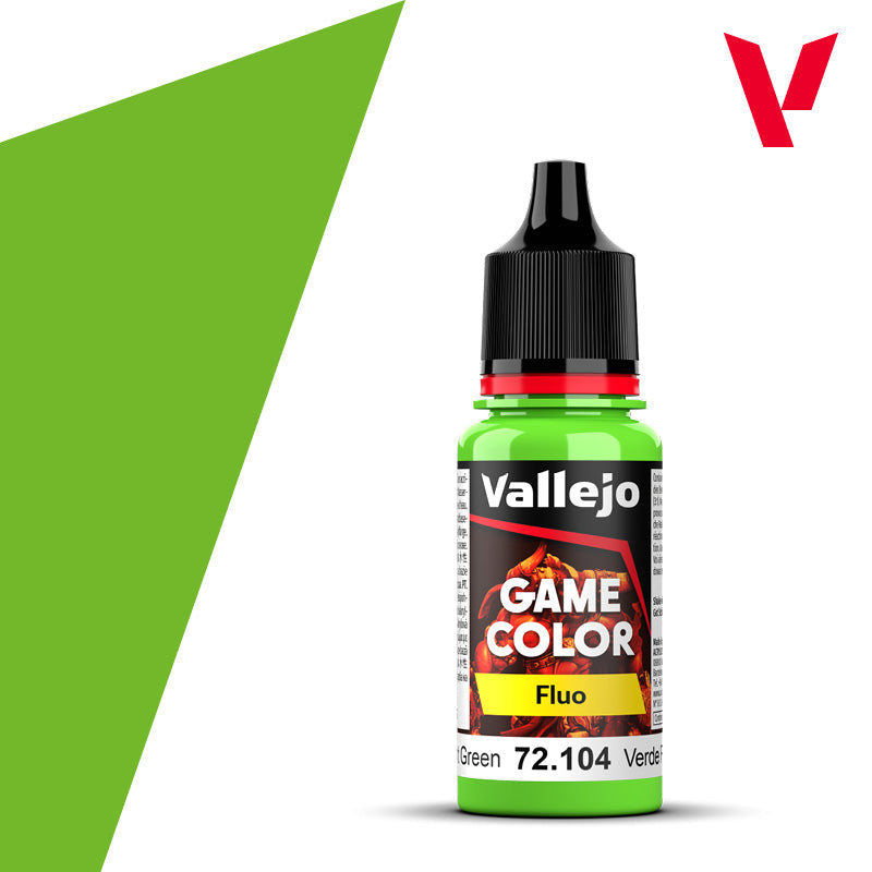 Game Color: Fluorescent - Green (ONLINE ORDER ONLY)