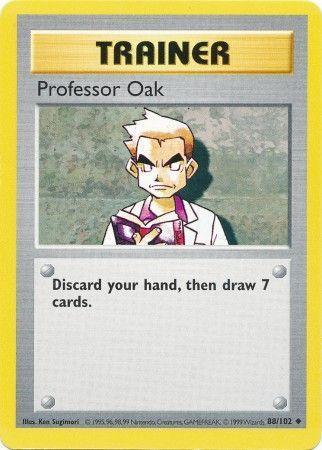 Professor Oak (88/102) [Base Set Shadowless Unlimited] (Online Only)
