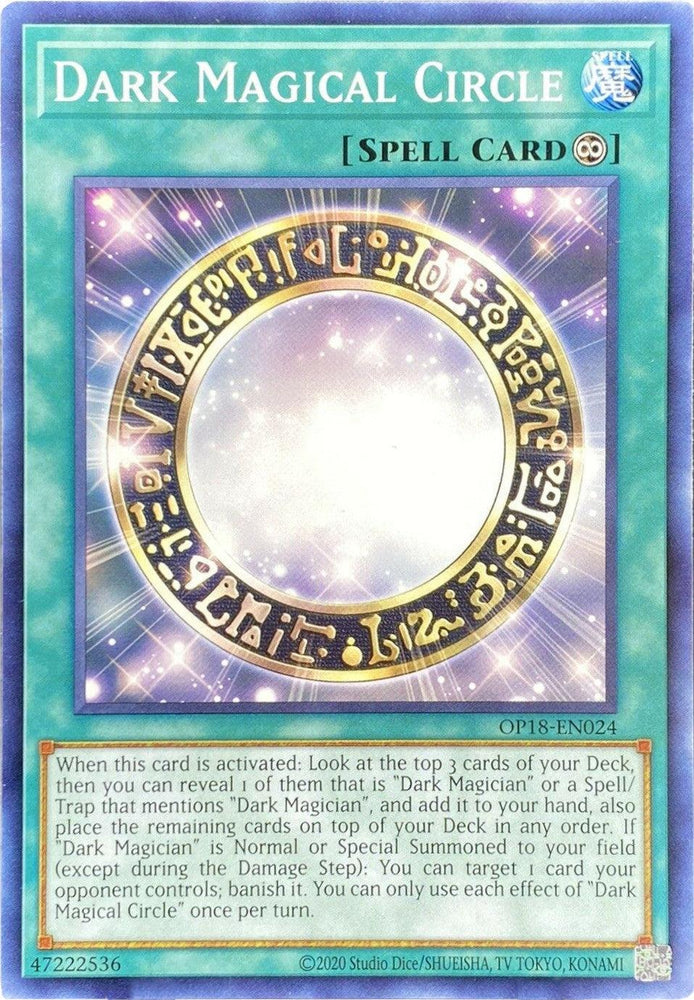 Dark Magical Circle [OP18-EN024] Common (ONLINE ORDER ONLY)