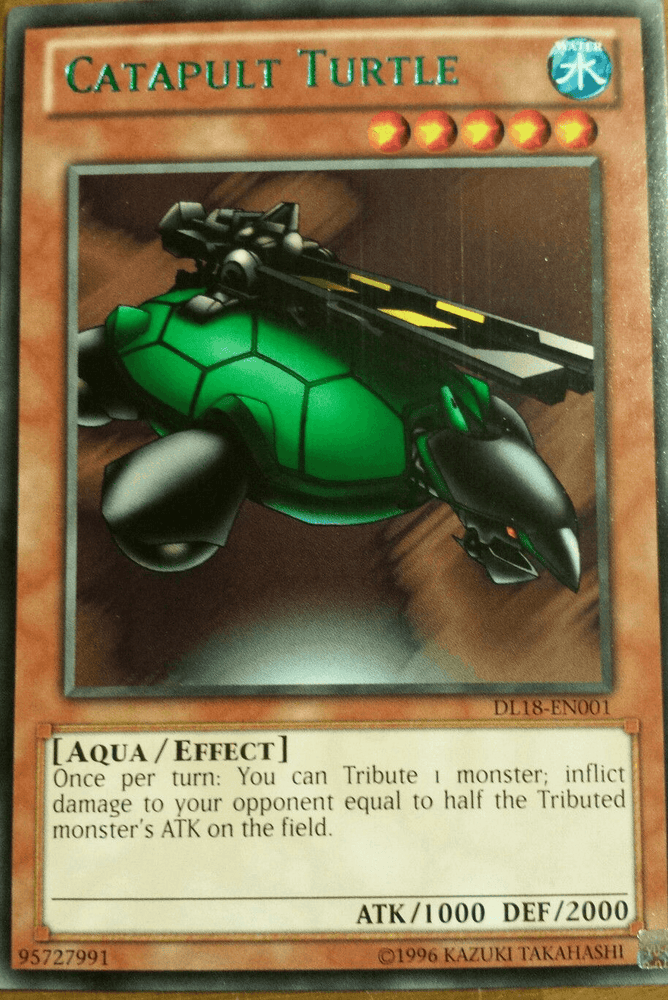 Catapult Turtle (Green) [DL18-EN001] Rare (ONLINE ORDER ONLY)