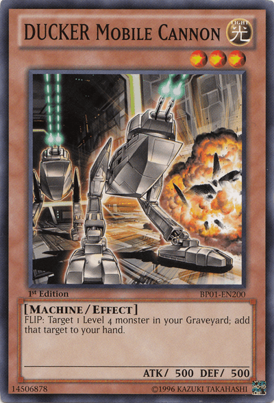DUCKER Mobile Cannon [BP01-EN200] Common (ONLINE ORDER ONLY)