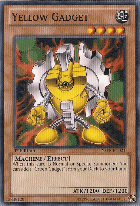 Yellow Gadget [YSYR-EN021] Common (ONLINE ORDER ONLY)