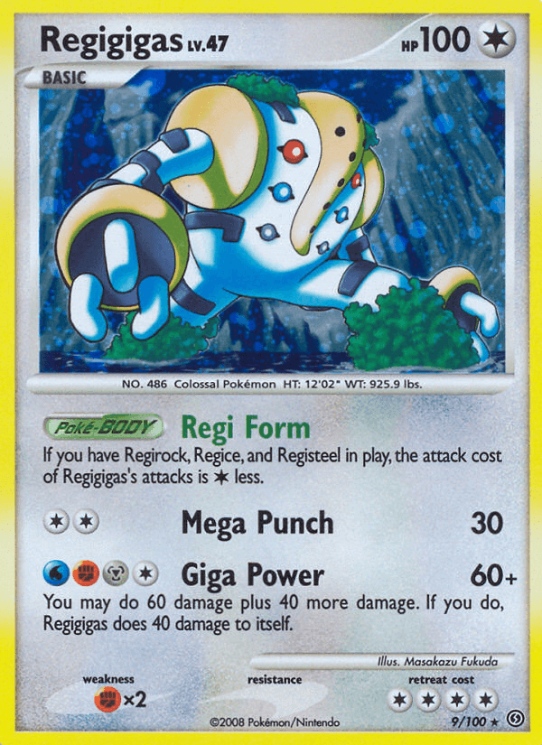 Regigigas (9/100) [Diamond & Pearl: Stormfront] (Online Only)