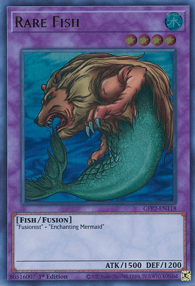 Rare Fish [GFP2-EN118] Ultra Rare (ONLINE ORDER ONLY)