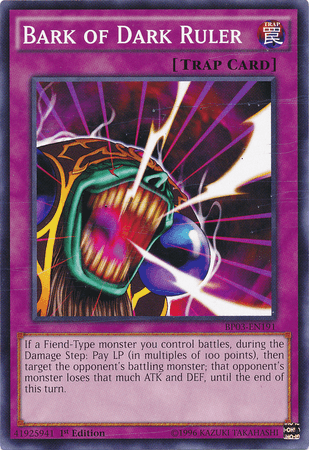 Bark of Dark Ruler [BP03-EN191] Common (ONLINE ORDER ONLY)