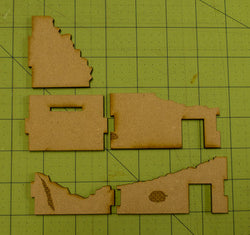 Middle East One Story Building (MDF) - 15MMDF010-D (Online Order Only)