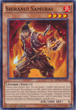 Shiranui Samurai [MP16-EN202] Common (ONLINE ORDER ONLY)