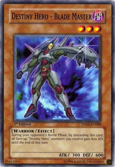 Destiny Hero - Blade Master [DP05-EN008] Common (ONLINE ORDER ONLY)