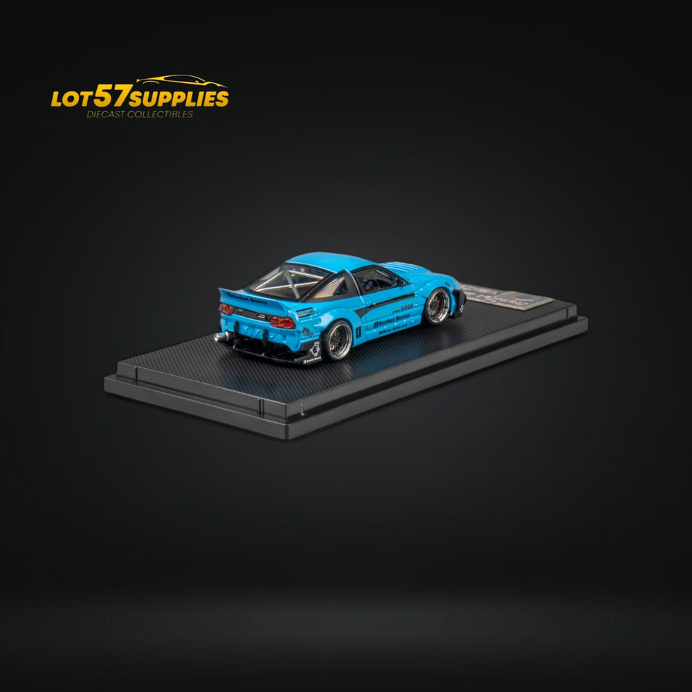 MicroTurbo Custom 180SX Pandem Rocket Bunny Baby Blue 1:64 MT6407C2 (ONLINE ORDER ONLY)