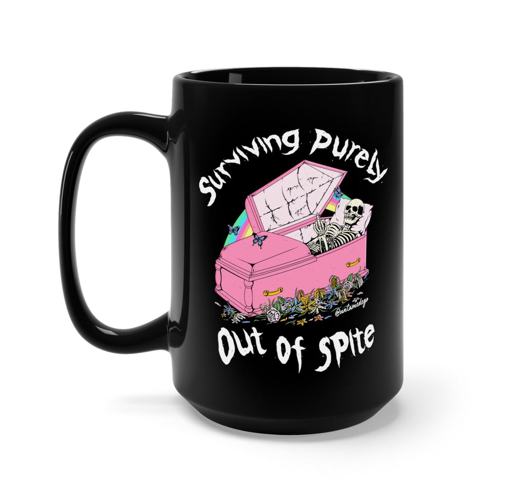 Surviving Purely Our Of Spite Mug (Online Order Only)