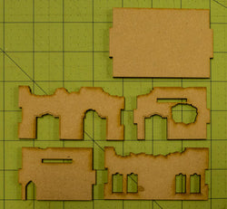 Middle East One Story Building (MDF) - 15MMDF014-D (Online Order Only)