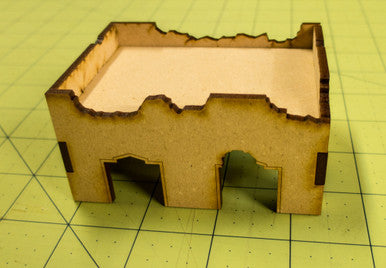 Middle East One Story Building (MDF) - 15MMDF014-D (Online Order Only)