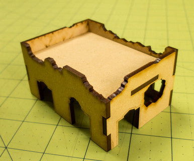 Middle East One Story Building (MDF) - 15MMDF014-D (Online Order Only)
